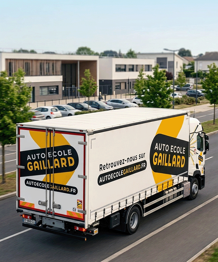 Conduire véhicule poids lourds Romans-sur-Isère